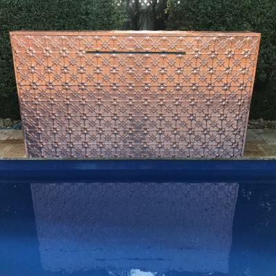 Apm Fleur Copper Waterfeature Pool
